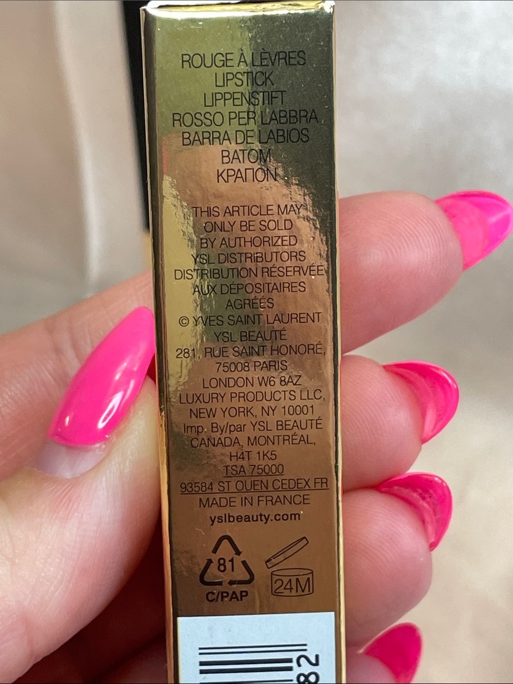YSL The Slim Matte Longwear Lipstick in 34 Loud Brown - Picture 9 of 13